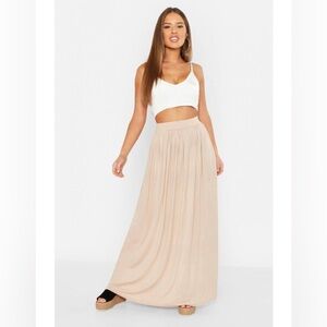 NWT Floor Length Jersey Skirt